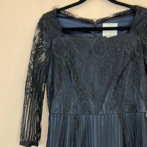 Erin by Erin Fetherston navy and black lace cocktail dress Size 6 Erin by Erin Fetherston navy and black lace cocktail dress Size 6